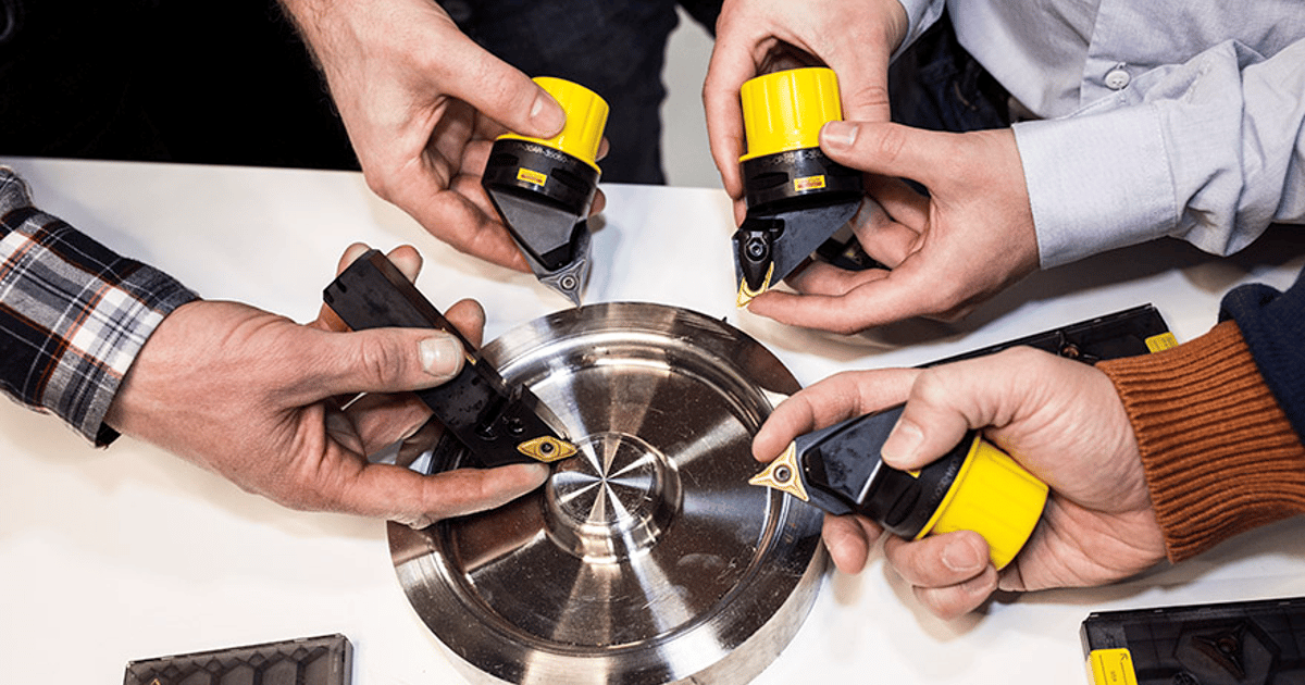 Sandvik team redefines turning