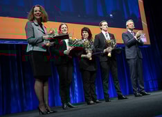 Award winners the Haglund medal 2018