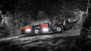 AutoMine® concept loader in an underground mine