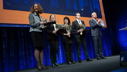 Award winners the Haglund medal 2018
