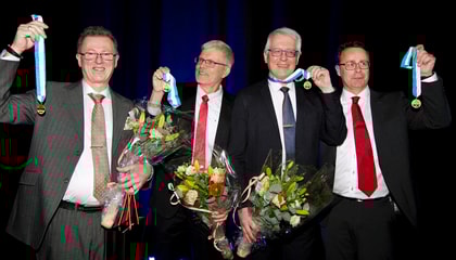Thomas Lewin, Bo Jönsson, Roger Berglund and Krister Wickman.