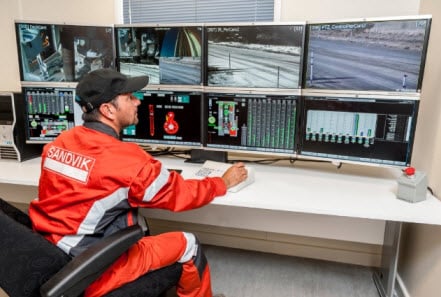 "AlttextBildtext=Automatiserad gruvdrift möjliggör brytning i mer extrema miljöer.