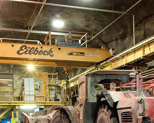 Six Sandvik loaders have been fitted with the AutoMine loading system.