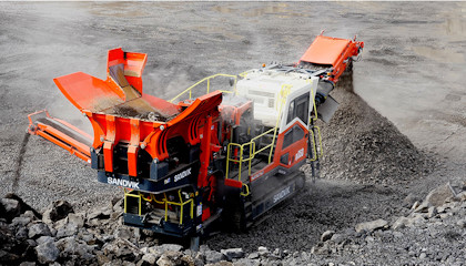 Sandvik QI353 impact crusher