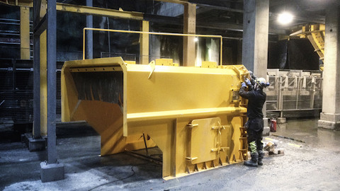 Chute solution