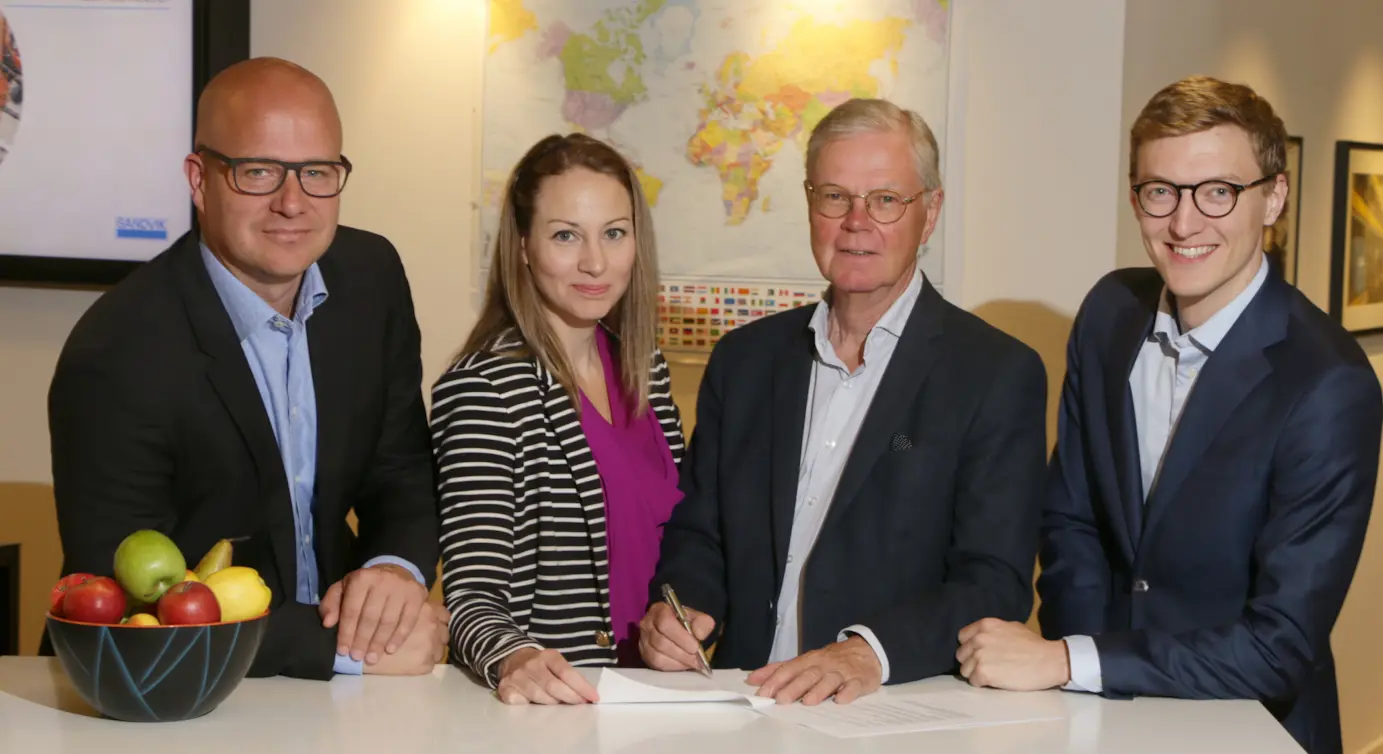 Johan Kerstell, Jessica Alm, Jan Byfors and Albin Thureson.