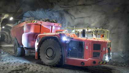 Sandvik TH633i truck
