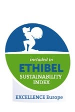 The Ethibel sustainability index member logotype.