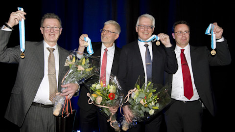 Thomas Lewin, Bo Jönsson, Roger Berglund and Krister Wickman.